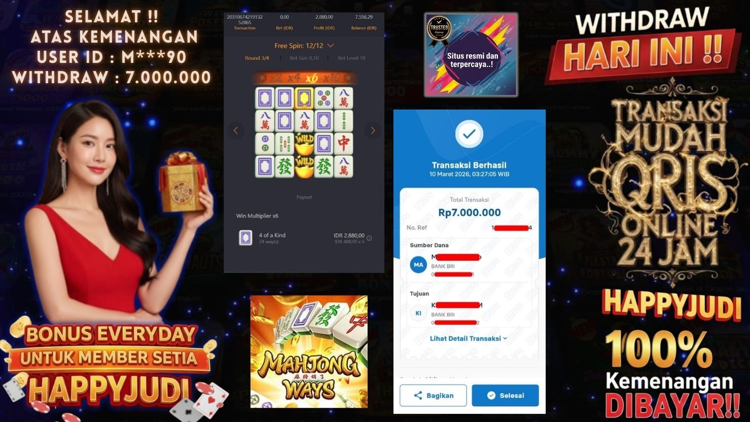 HAPPYJUDI JACKPOT SLOT MAHJONG WAYS